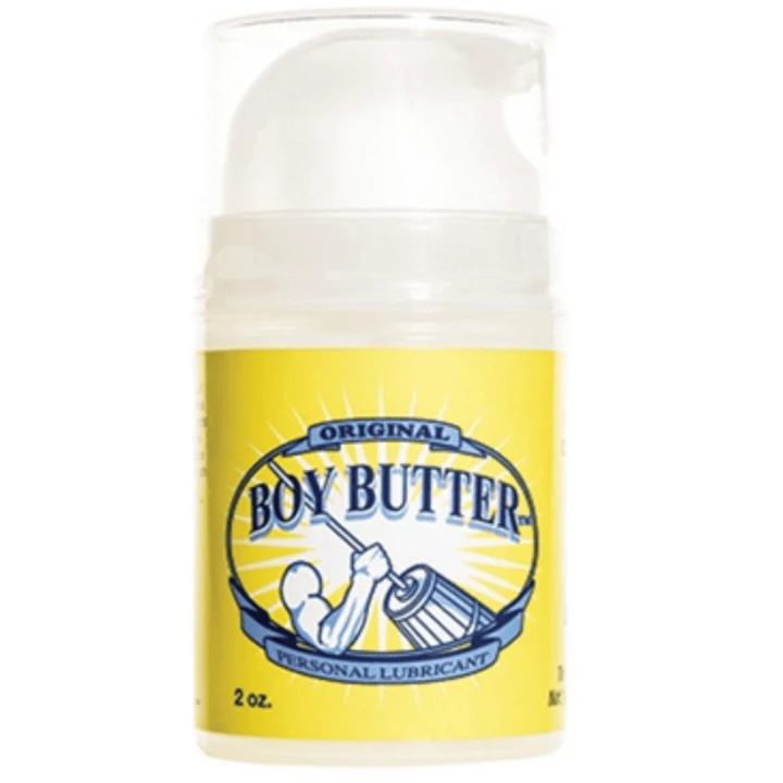 Kremowy lubrykant na bazie oleju kokosowego Boy Butter Pump Original 59 ml