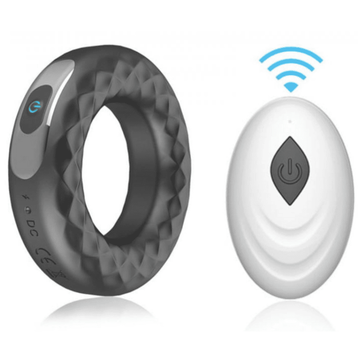 Wibrujący pierścień erekcyjny Atlas vibrating cockring 42mm