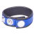Leather penis ring Blue and black