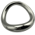 Curved Steel Cockring 48mm