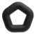 Sport Fucker Pentagon Ring Black