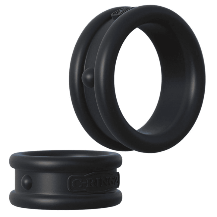 Fantasy C-RingFantasy C-Ringz Max-Width Silicone Rings - Black