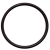 Mister B pierścień erekcyjny Thin Rubber Cockring 45 mm