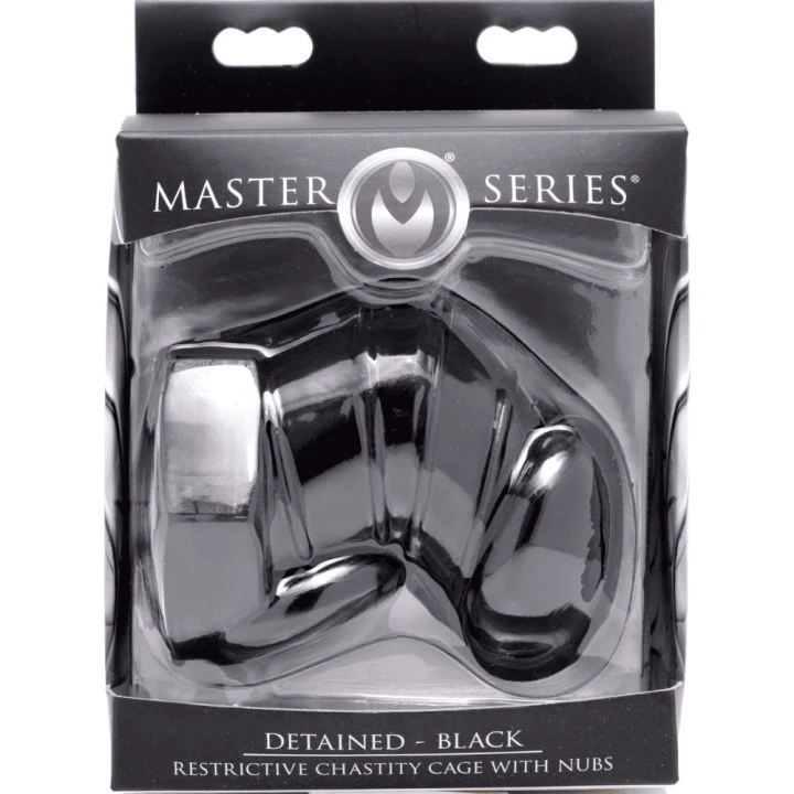 Klatka na penisa Detained Chastity Cage 7cm Black