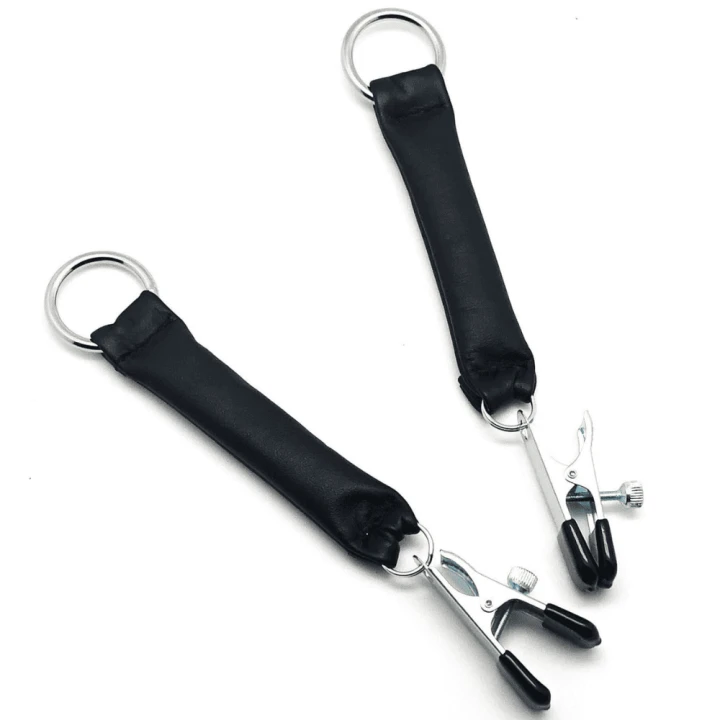 Breast clamp with leather weight 80g X 2 - 2 pieces