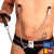Breast clamps + leash ( metal + leather )