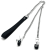 Breast clamps + leash ( metal + leather )