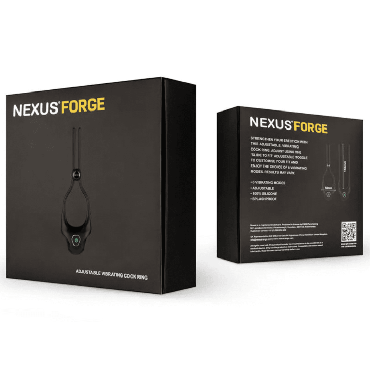 Nexus FORGE Adjustable Vibrating Cockring