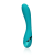 Wibrator punktu G Smooth Silicone G-Spot Vibrator - Teal Blue