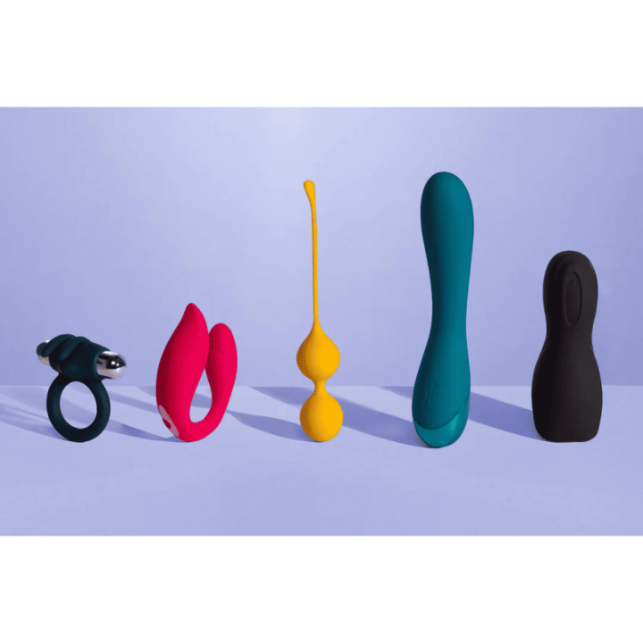 Wibrator punktu G Smooth Silicone G-Spot Vibrator - Teal Blue