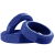 Tom Of Finland To 3-Piece Silicone Cockring Set