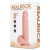 Vibrating and Rotating Straight Cock with Balls - 8 / 20,5 cm - Flesh