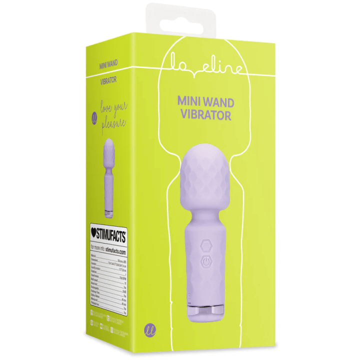Loveline Mini Wand Vibrator - Night Magic