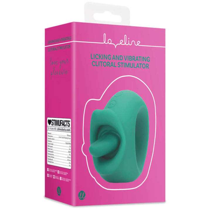 Licking and Vibrating Clitoral Stimulator - Ancient Sea