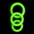 Cockring Set - Glow in the Dark - 3 Pieces