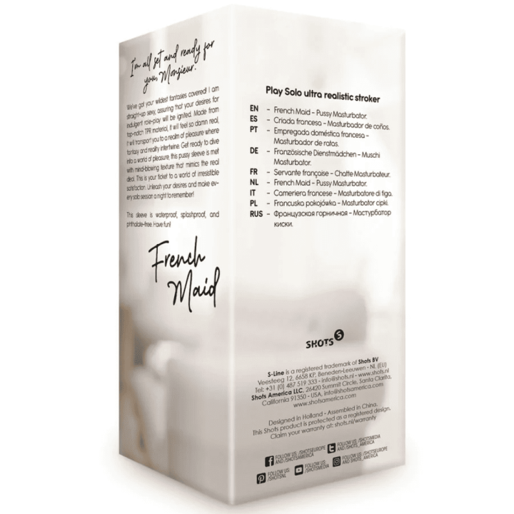 French Maid - Pussy Masturbator - Flesh