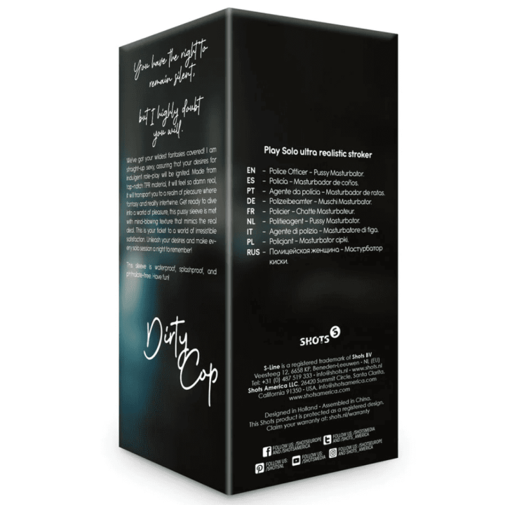 Police Officer - Pussy Masturbator - Flesh