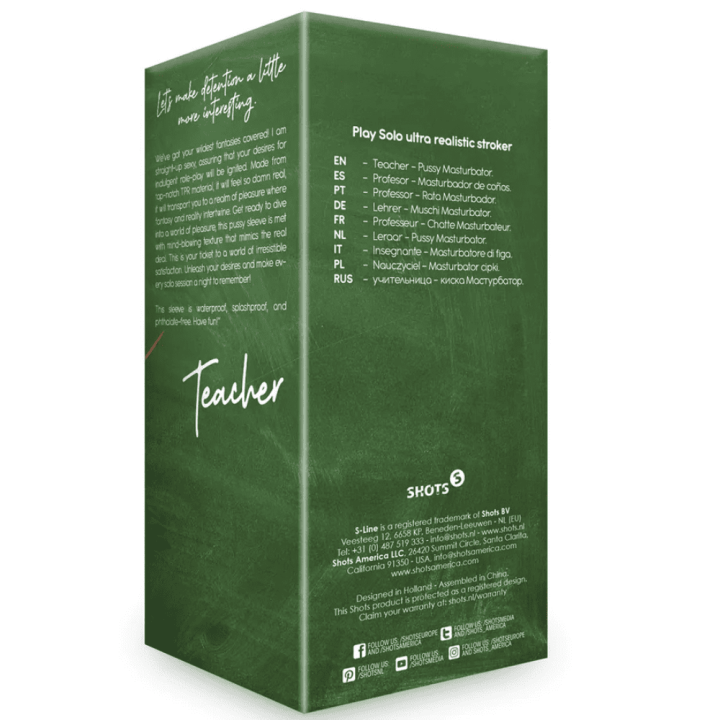 Teacher - Pussy Masturbator - Tan