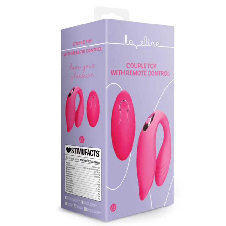 Couple Toy with Remote Control - Wild Strawberry