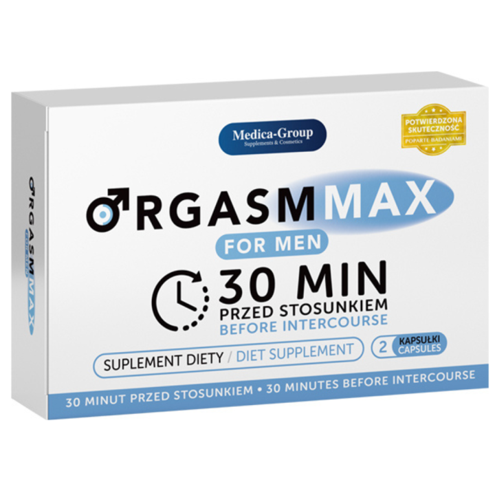 OrgasmMax for Men 2 Kapsułki