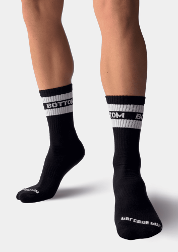 Barcode Berlin Fetish Half Socks Bottom Black