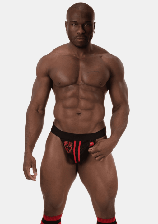 Barcode Berlin Jockstrap Let'S Play Red