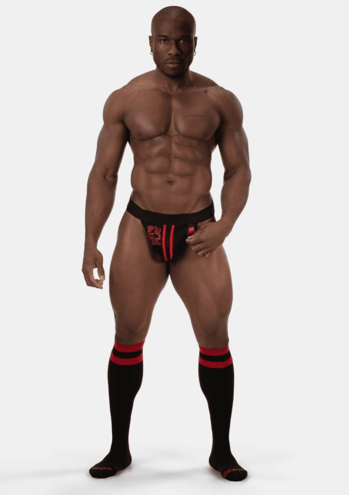 Barcode Berlin Jockstrap Let'S Play Red