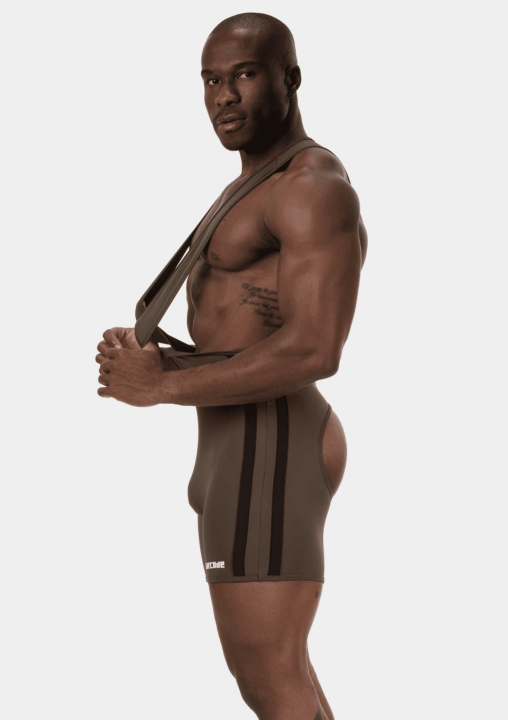 Barcode Berlin Backless Singlet Dastin Darkarmy-Black