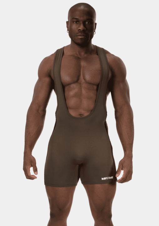 Barcode Berlin Backless Singlet Dastin Darkarmy-Black