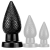 PineCock Plug L 14 x 6.5cm Black