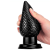 PineCock Plug L 14 x 6.5cm Black