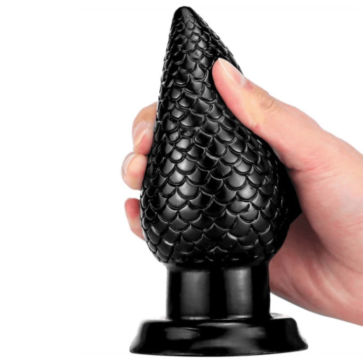 PineCock Plug L 14 x 6.5cm Black