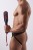 Leather paddle SLUT Red