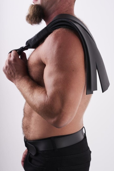 Leather Slapper Black