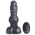 Cyborg Cock - Thrusting and Vibrating Silicone Dildo - Silver