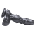 Cyborg Cock - Thrusting and Vibrating Silicone Dildo - Silver