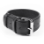 DR LEE Leather Wirstband black