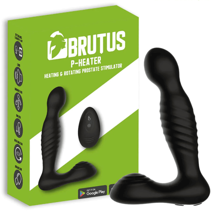 BRUTUS P-HEATER Heating & Rotating Prostate Stimulator | APP