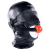 SM hood with gag and Subfull mask Black