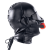 SM hood with gag and Subfull mask Black