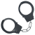 Metalowe kajdanki Classic Metal Handcuffs - Black.png