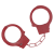 Metalowe kajdanki Classic Metal Handcuffs - Red.png