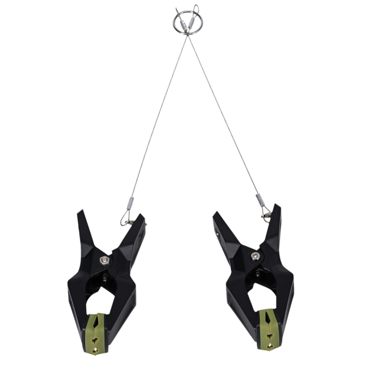 Fort Troff klamerki na sutki Hardwire Hangers - Black/Green