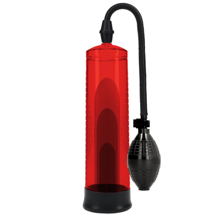 Pompka do penisa Basic Pump 1 - Water Resistant - Red.png