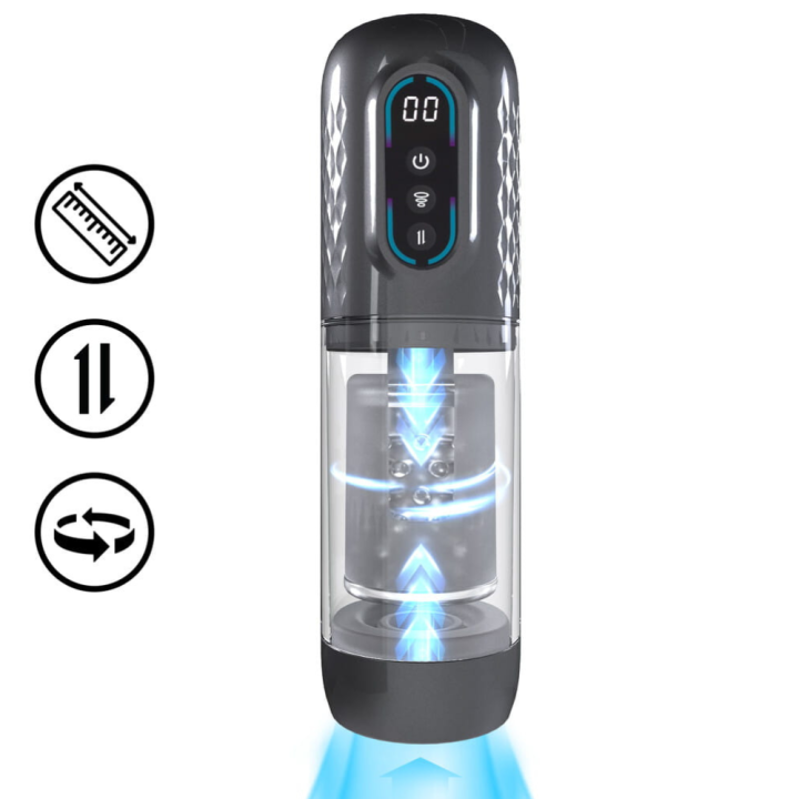 Vortex - Suction Rotation and Thrusting Masturbator Pump - Gun Metal.png