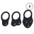 Silicone Training Cockring Set of 3 - S/M/L - Black