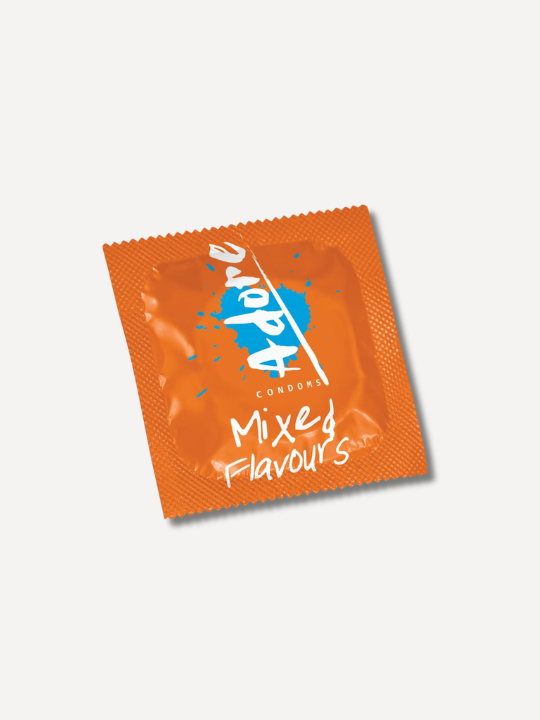 Pasante smakowe prezerwatywy Flavoured Condoms 12 sztuk
