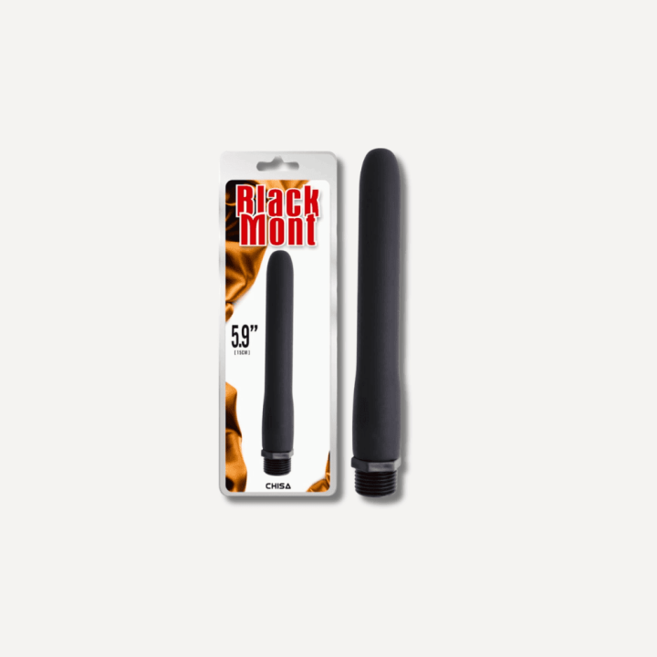 Końcówka prysznicowa Black Mont Silicone Shower Nozzle 15 x 2 cm czarna