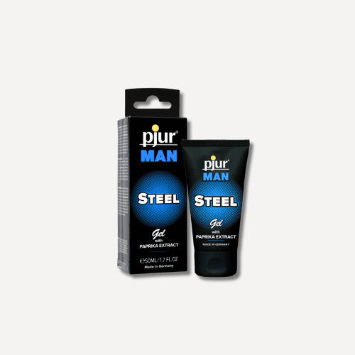 Intimate Massage Gel Steel Pjur Man 50 ml – żel do masażu intymnego z papryką