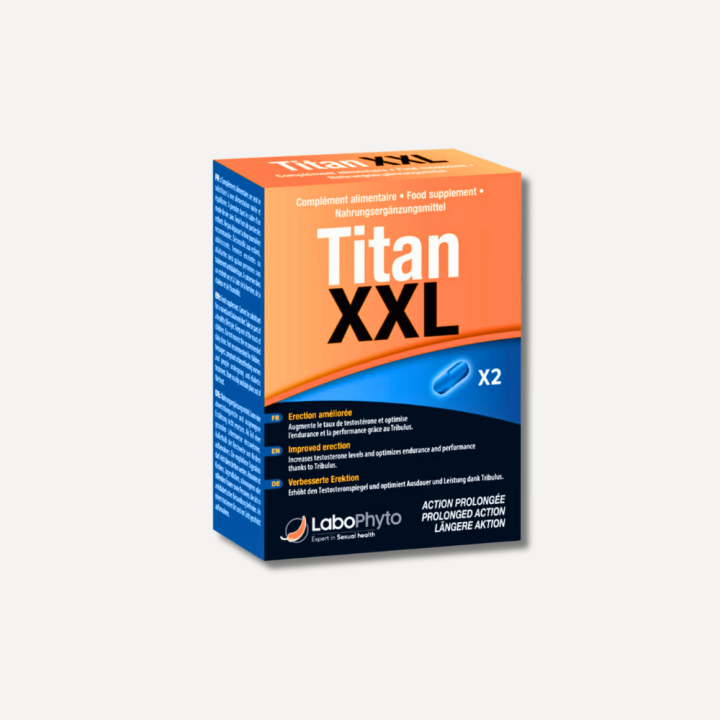 Tabletki Poprawiające Erekcje Titan XXL Stimulant Extended Action 2 capsules